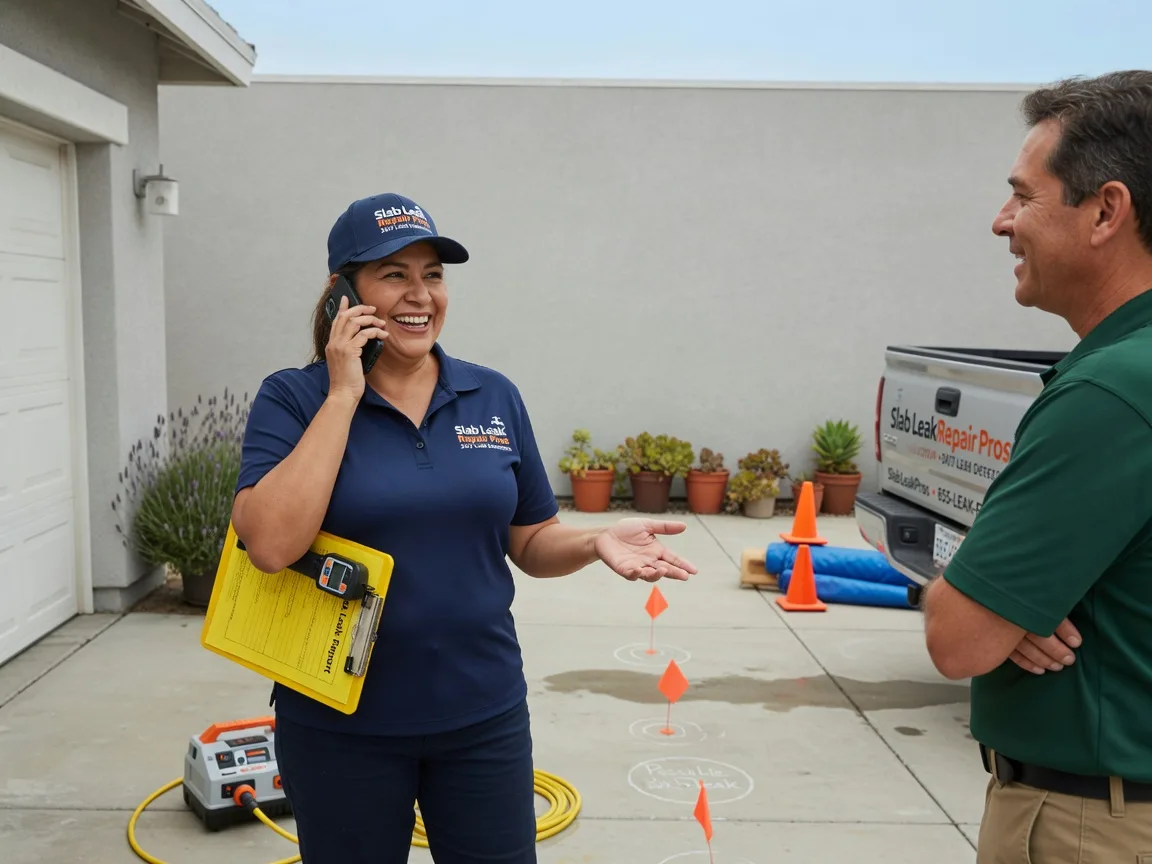 Slab Leak Repair Middle Point, OH FAQs
